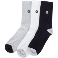 Hombres Pack De 3 Calcetines Icon 1/2 Terry Crew